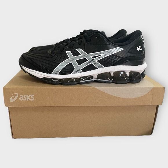 ASICS Gel Quantum 360 VII Eco Ortholite Black/P. Grey Shoes Womens size 8.5 NWB - Picture 1 of 12